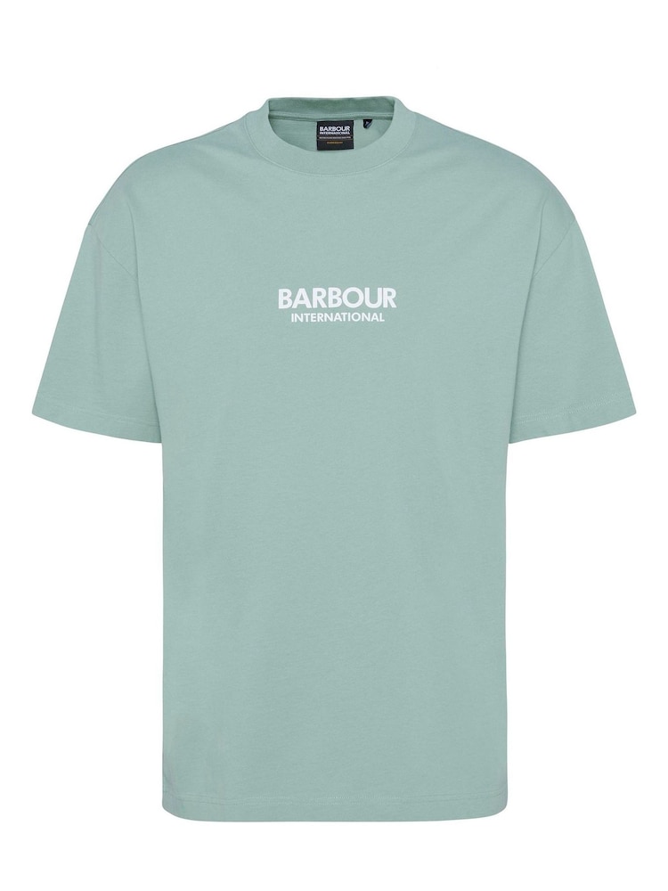 Barbour® International Oversized Formula 100% Cotton T-Shirt - Image 5 of 5