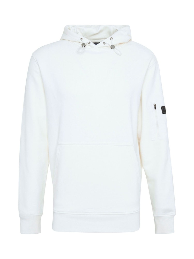Barbour® International Ewan White Hoodie - Image 5 of 5