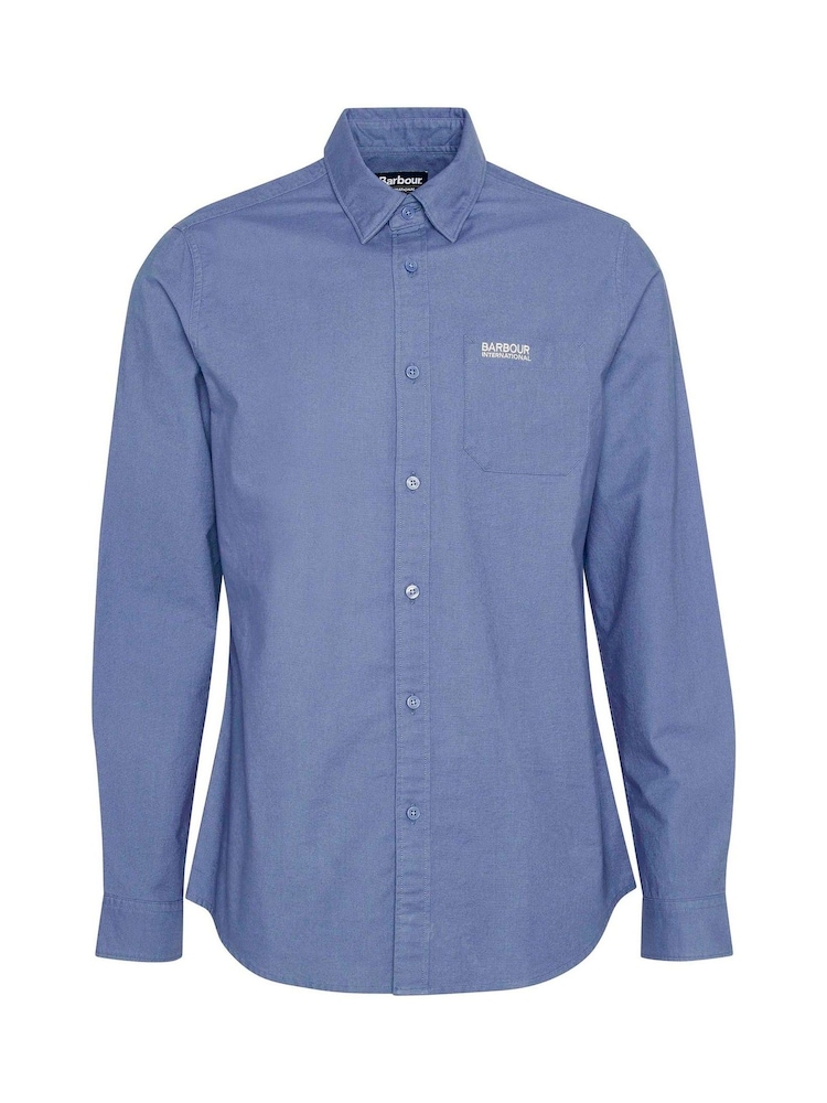 Barbour® International 100% Cotton Kinetic Oxford Shirt - Image 5 of 5