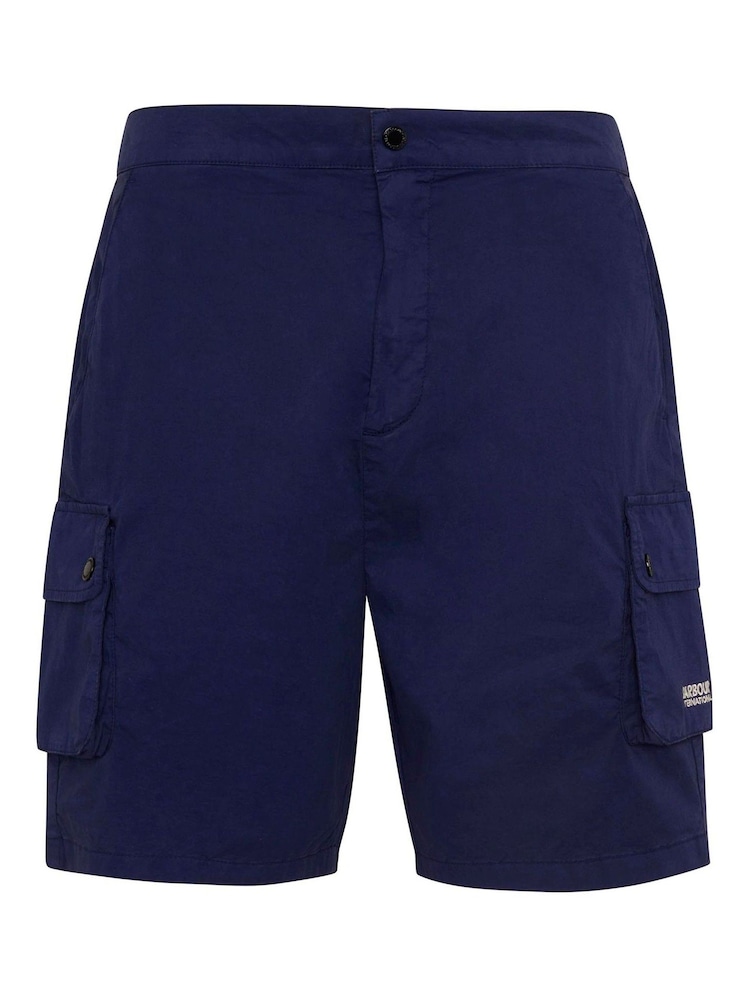 Barbour® International Blue Hayden Shorts - Image 4 of 4