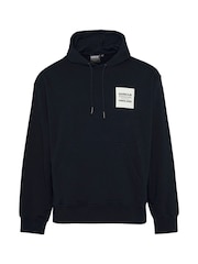 Barbour® International Micro Block Graphic Black Hoodie - Image 5 of 5