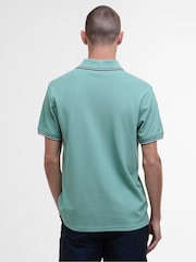 Barbour® International Evan Tipped 100% Cotton Polo Shirt - Image 2 of 5