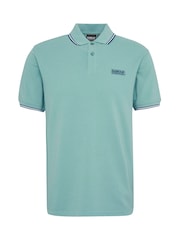 Barbour® International Evan Tipped 100% Cotton Polo Shirt - Image 5 of 5