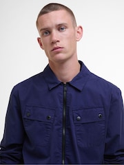 Barbour® International Blue Hayden Overshirt - Image 3 of 5