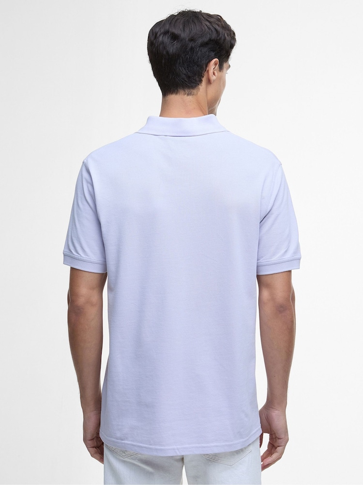 Barbour® International Lightweight Pique Essential Polo Shirt - Image 2 of 5