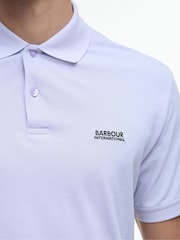 Barbour® International Lightweight Pique Essential Polo Shirt - Image 4 of 5