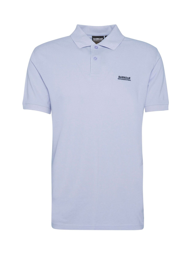 Barbour® International Lightweight Pique Essential Polo Shirt - Image 5 of 5
