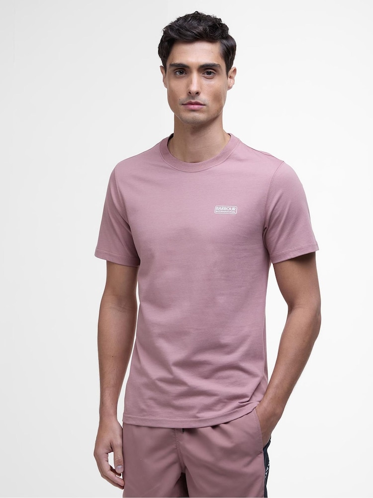 Barbour® International Mens Small Logo 100% Cotton T-Shirt - Image 1 of 5