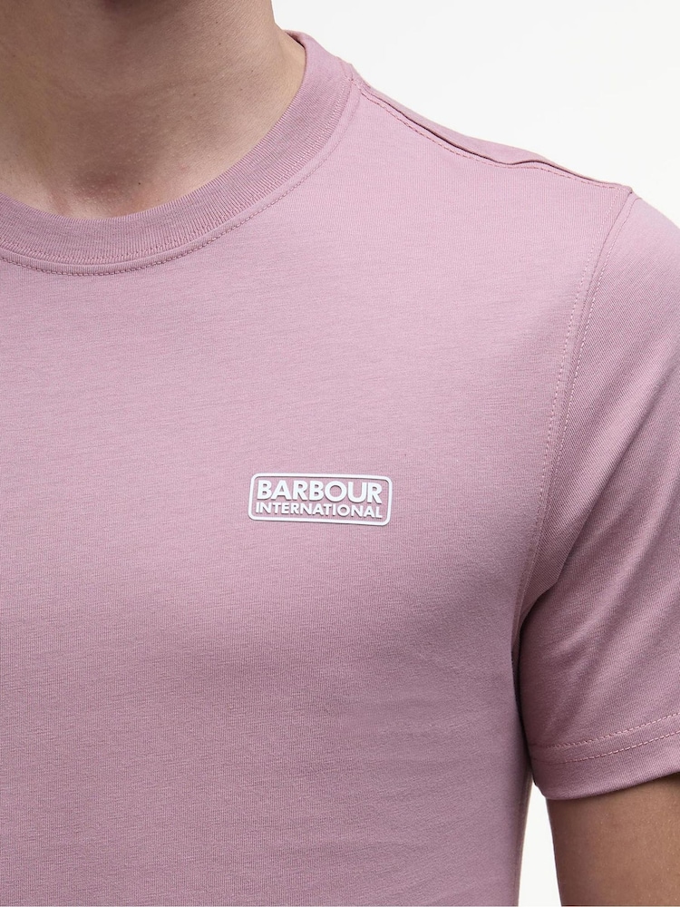 Barbour® International Mens Small Logo 100% Cotton T-Shirt - Image 4 of 5