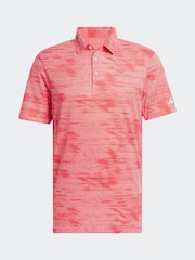adidas Golf Ultimate365 Textured Stripe Grey/Black Polo Shirt - Image 8 of 8