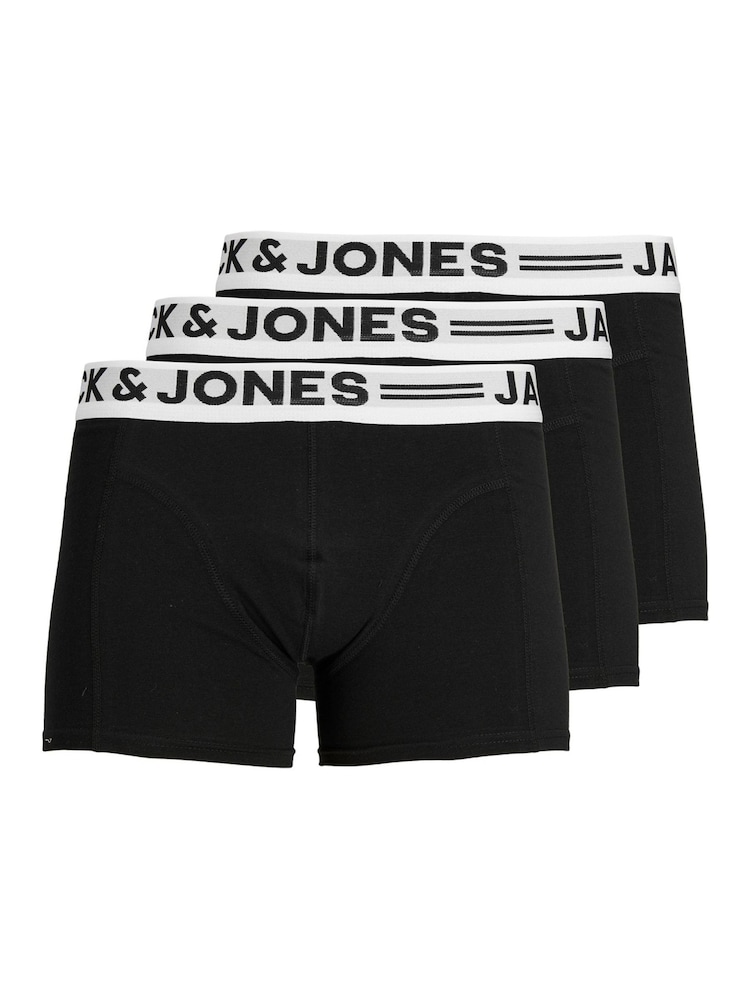 JACK & JONES Logo Trunks 3 Pack - Larawan 1 ng 7