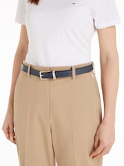 Azul - Tommy Hilfiger Luxe Leather Belt - Imagen 1 de 4