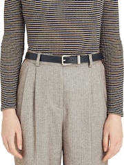 Azul - Tommy Hilfiger Luxe Leather Belt - Imagen 2 de 4