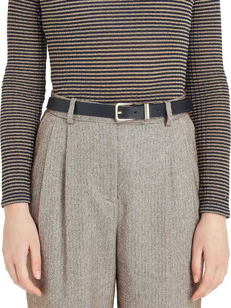 Azul - Tommy Hilfiger Luxe Leather Belt - Imagen 2 de 4