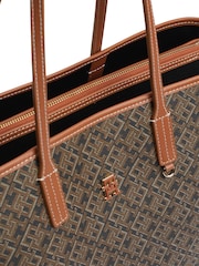 Tommy Hilfiger Black Play Leather Tote Bag - Image 3 of 4