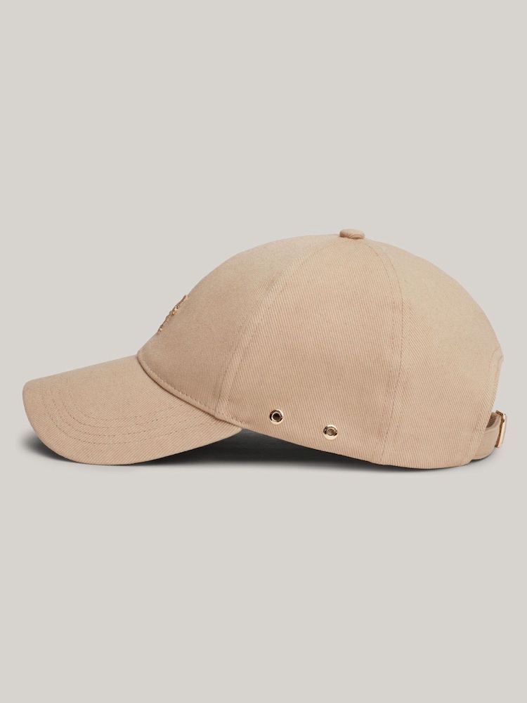 Tommy Hilfiger Brown Naval 100% Cotton Cap - Image 2 of 5
