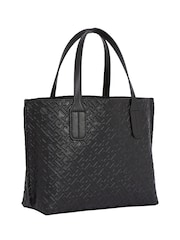 Tommy Hilfiger Small Distinct Black Tote - Image 2 of 4