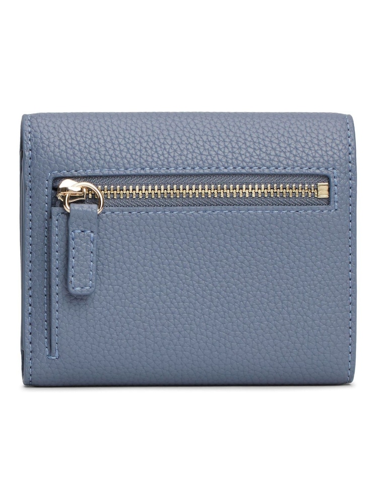 Tommy Hilfiger Blue Medium Blue Heritage Flap Wallet - Image 2 of 4