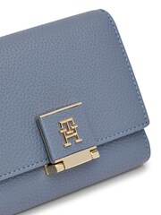 Tommy Hilfiger Blue Medium Blue Heritage Flap Wallet - Image 3 of 4