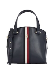 Tommy Hilfiger Mini Blue Modern Tote Bag - Image 1 of 4