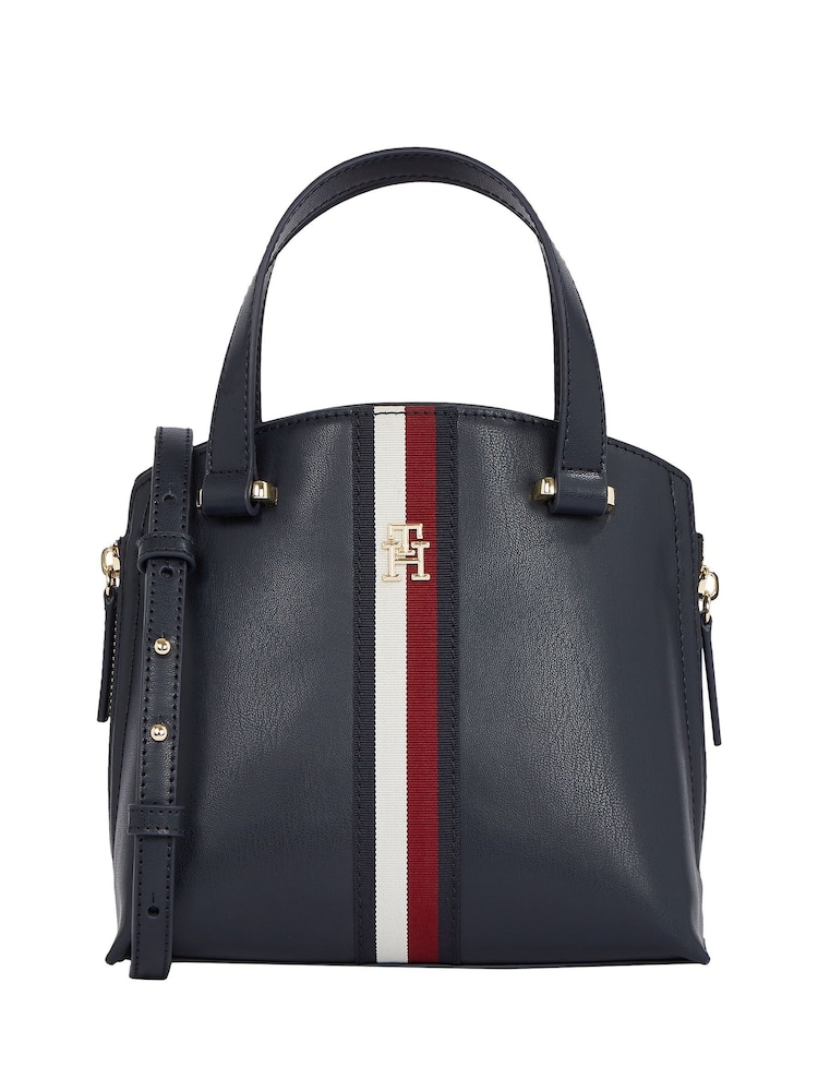 Tommy Hilfiger Mini Blue Modern Tote Bag - Image 1 of 4