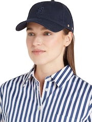 Tommy Hilfiger Blue Naval 100% Cotton Hat - Image 1 of 3