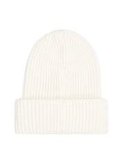 Tommy Hilfiger White Tommy Hilfiger White Heritage Beanie - Image 3 of 3