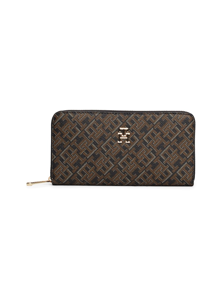 Tommy Hilfiger Large Gifting Zip Around Black Wallet - Image 1 of 1