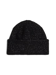 Tommy Hilfiger Luxe Black Beanie - Image 2 of 4