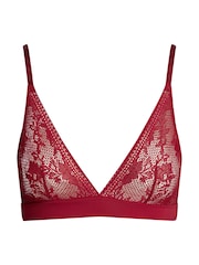 Tommy Hilfiger Red Unlined Triangle Bra - Image 4 of 4