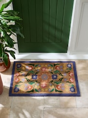 Blue Bettie Floral Doormat - Image 1 of 6