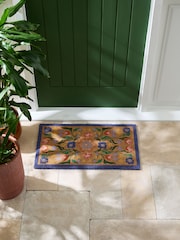 Blue Bettie Floral Doormat - Image 2 of 6