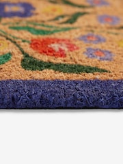 Blue Bettie Floral Doormat - Image 6 of 6