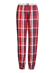 Tommy Hilfiger Red Flannel Cuffed Trousers - Image 5 of 5