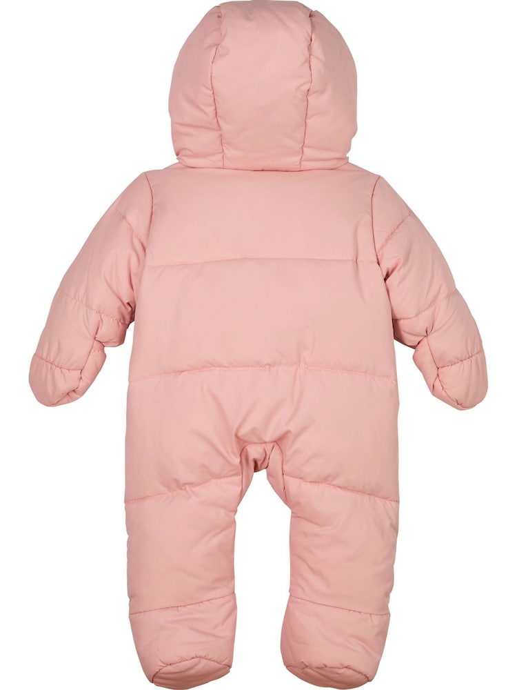Tommy Hilfiger Pink Solid Ski Suit: Jacket - Image 2 of 3