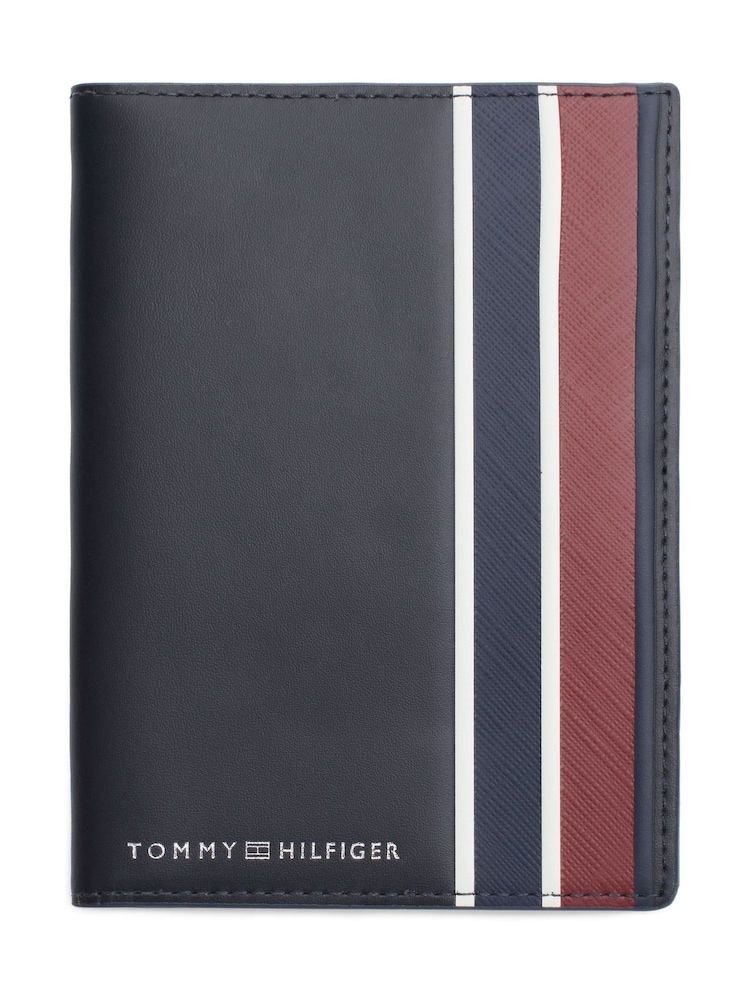 Tommy Hilfiger Blue Passport Holder And Tag Wallet - Image 2 of 3