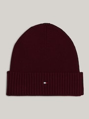 Tommy Hilfiger Red Flag Pima Cotton Beanie - Image 2 of 5