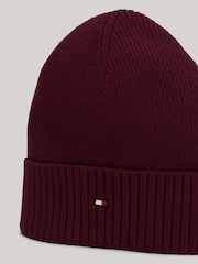 Tommy Hilfiger Red Flag Pima Cotton Beanie - Image 4 of 5