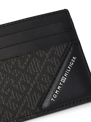 Tommy Hilfiger Monogram Black Card Holder - Image 4 of 4