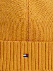 Tommy Hilfiger Yellow Flag Pima Cotton Beanie - Image 4 of 5