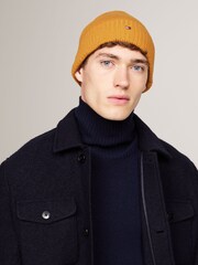 Tommy Hilfiger Yellow Flag Pima Cotton Beanie - Image 5 of 5