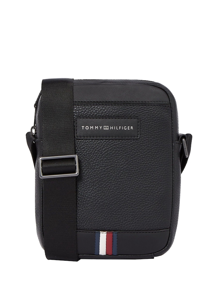 Tommy Hilfiger Mini Business Reporter Black Bag - Image 1 of 5