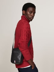 Tommy Hilfiger Mini Business Reporter Black Bag - Image 5 of 5