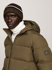 Tommy Hilfiger Blue Love Solid Stripe Beanie - Image 5 of 5