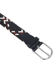 Tommy Hilfiger Blue Business Luxe Leather Belt - Image 2 of 3