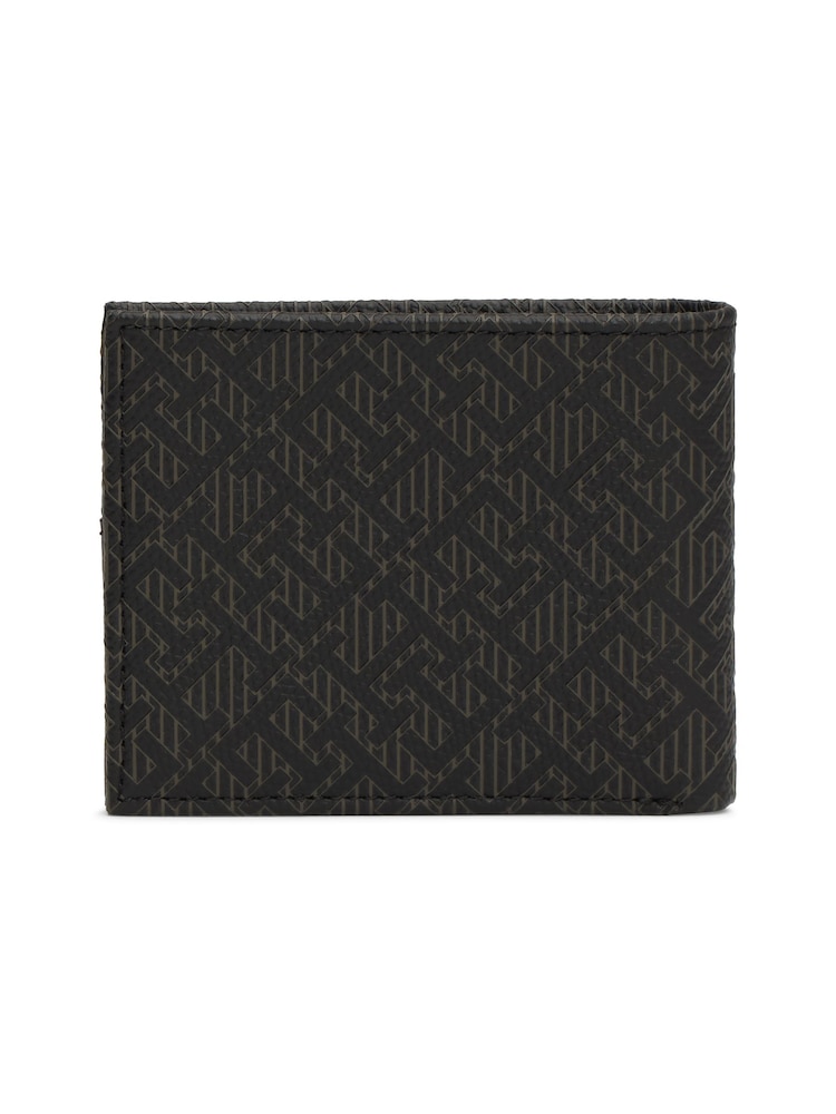 Tommy Hilfiger Monogram Mini Black Wallet - Image 2 of 4