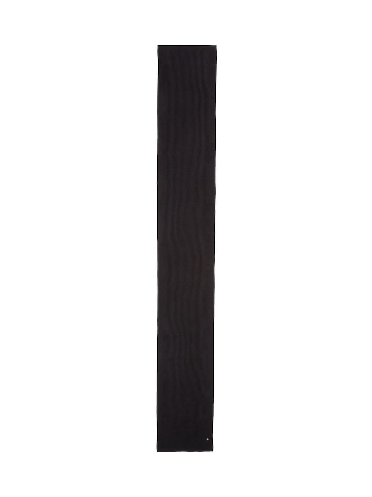 Tommy Hilfiger Black Flag Pima Cotton Cashmere Scarf - Image 4 of 4 Tommy Hilfiger Black Flag Pima Cotton Cashmere Scarf - Image 4 of 4
