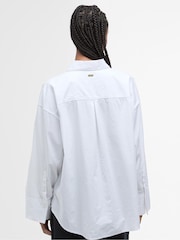 Barbour® White 100% Cotton Angela Shirt - Image 3 of 5