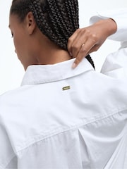 Barbour® White 100% Cotton Angela Shirt - Image 4 of 5