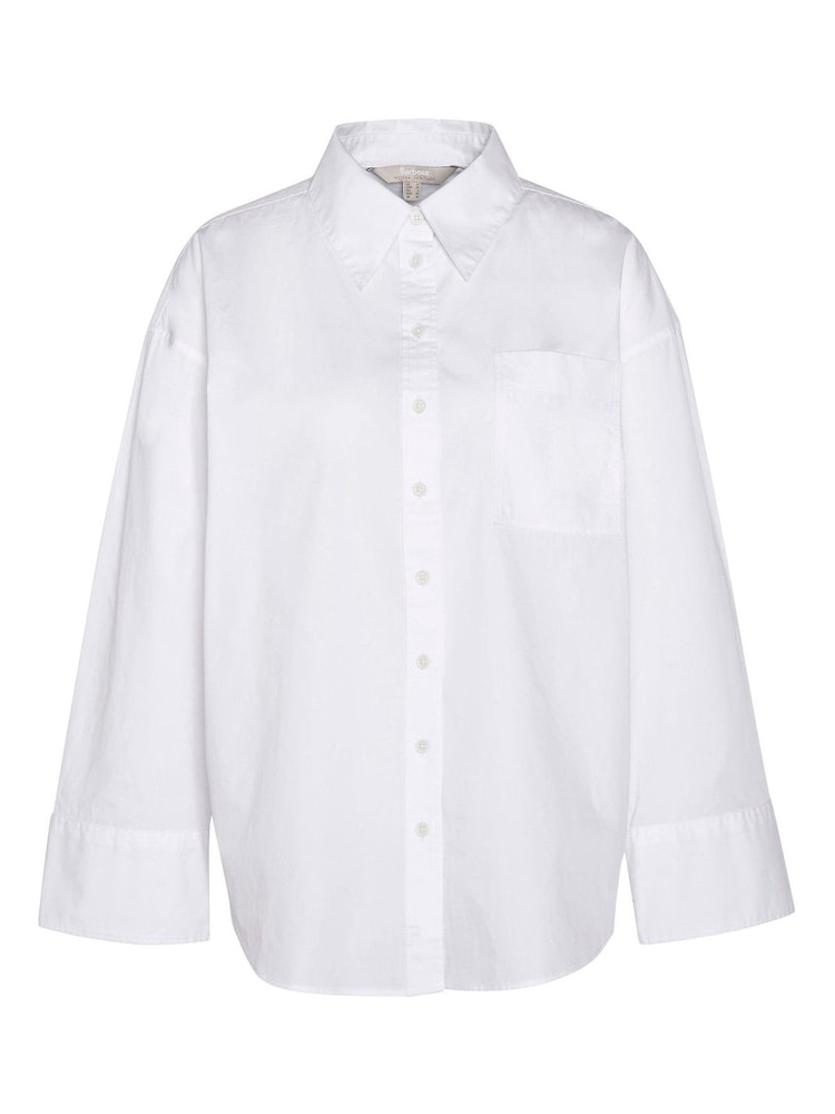 Barbour® White 100% Cotton Angela Shirt - Image 5 of 5